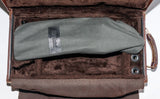 Black shelter bag included in KGUmusic’s 3 in 1 trumpet care kit.