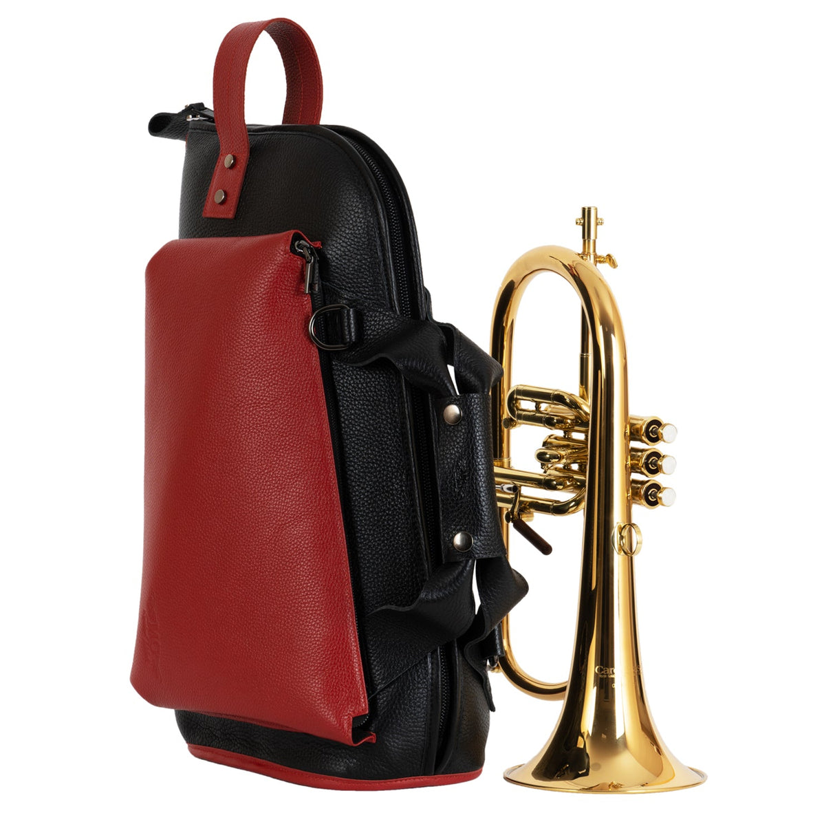 Flugelhorn Gig Bag. Flotar Leather