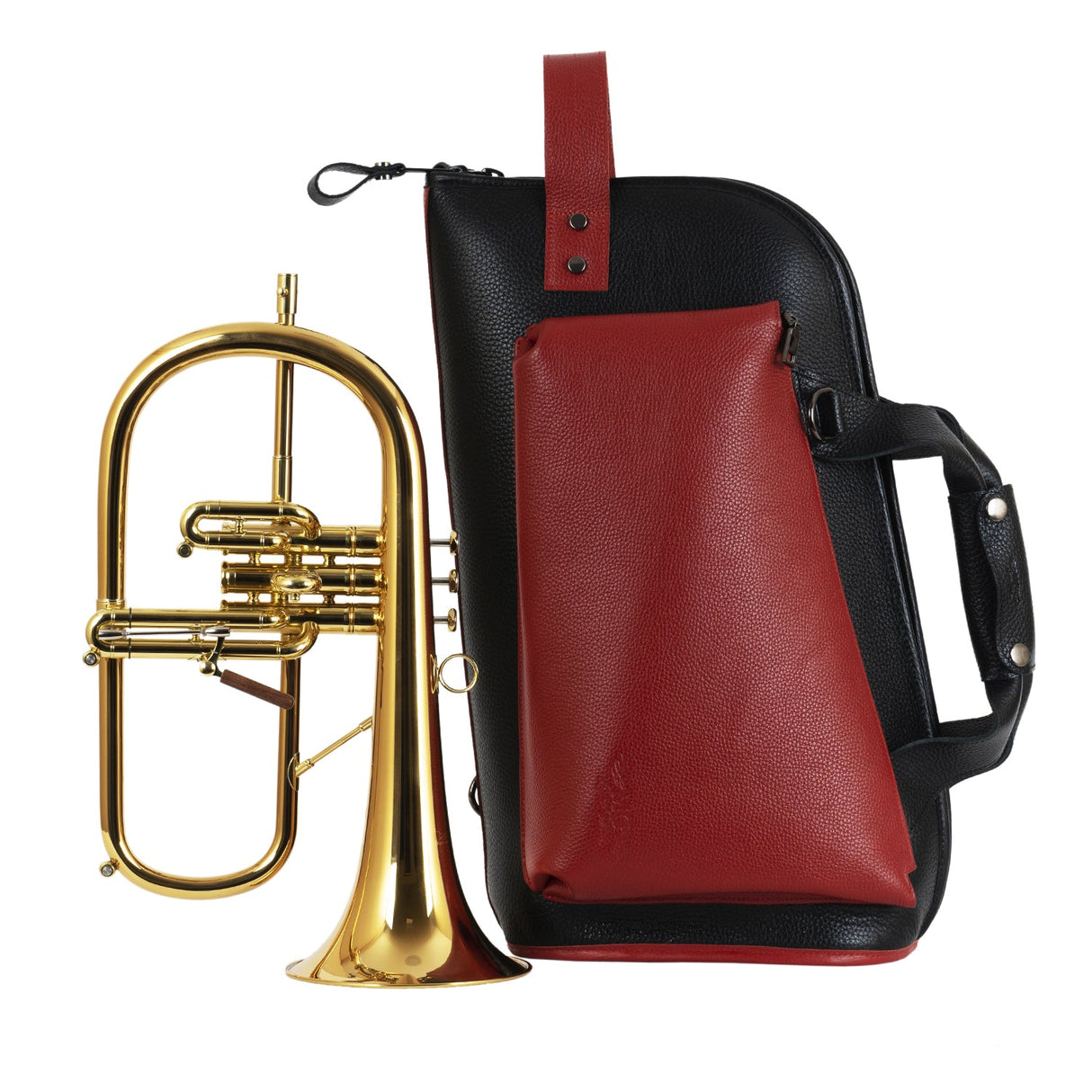 Flugelhorn Gig Bag. Flotar Leather