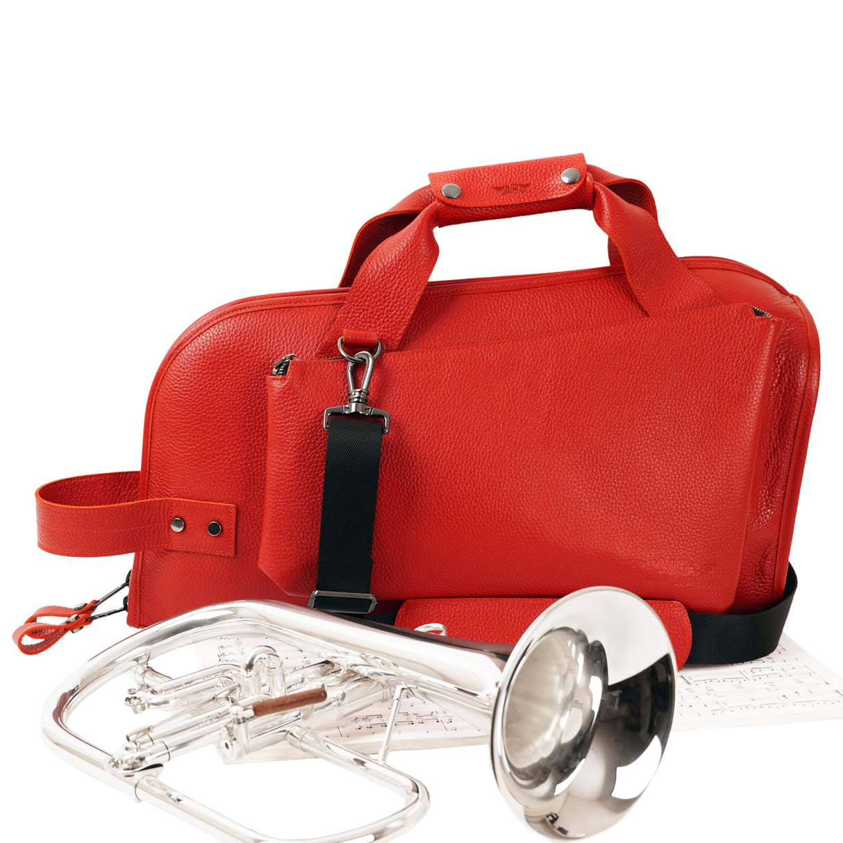 Flugelhorn Gig Bag. Flotar Leather