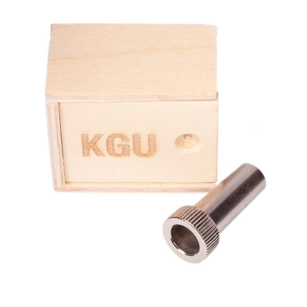 KGUmusic Flugelhorn mouthpiece Adapter for trumpet with wooden box.
