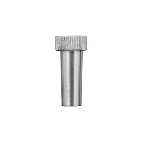 Close-up of KGUmusic T.A.F. adapter connecting flugelhorn mouthpiece to trumpet.