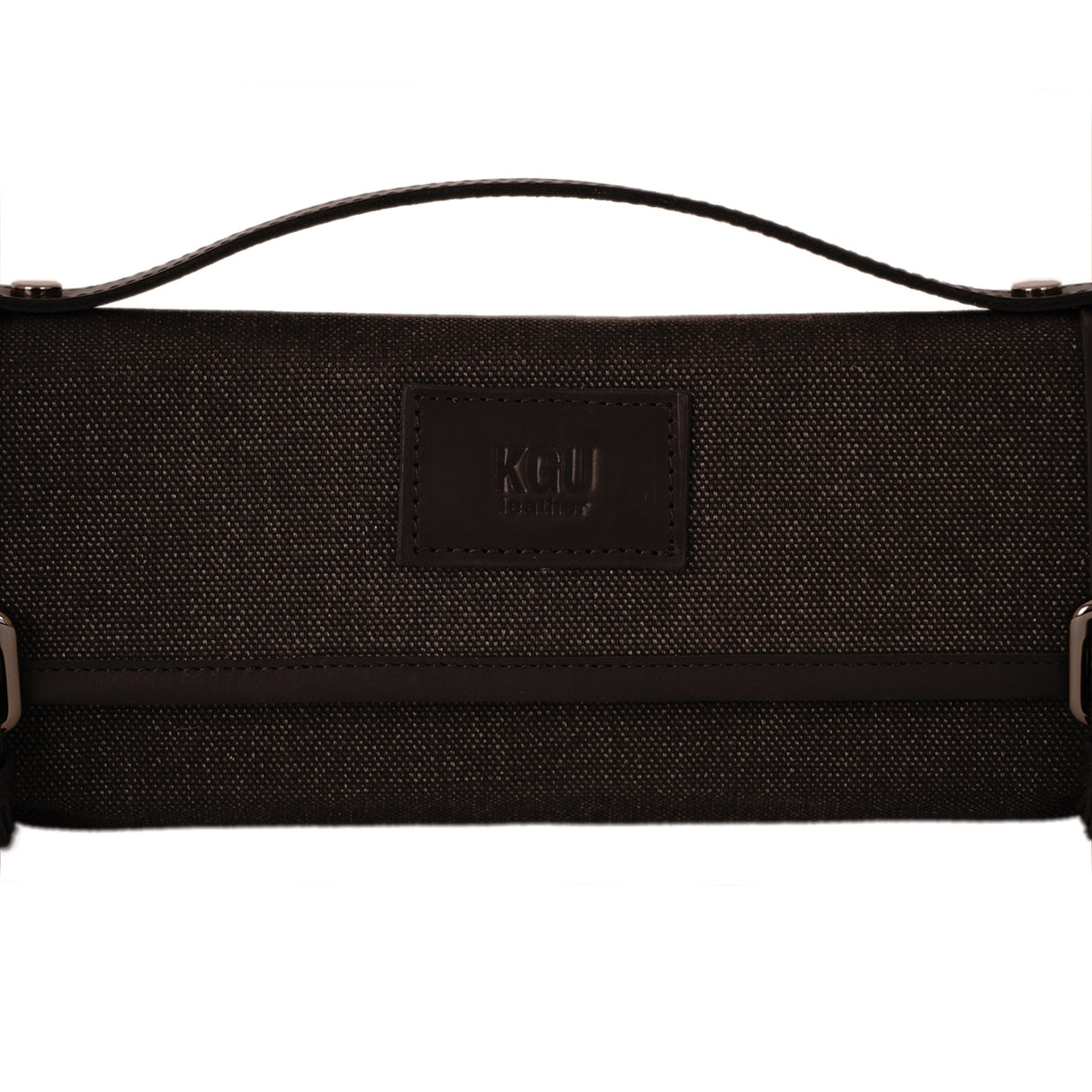 Premium Bag for B and C Flutes |  Canvas and Genuine Leather | KGUmusic