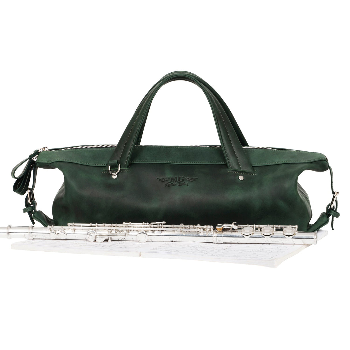 BAG FOR FLUTE | MODERN STYLE | Crazy Horse LEATHER