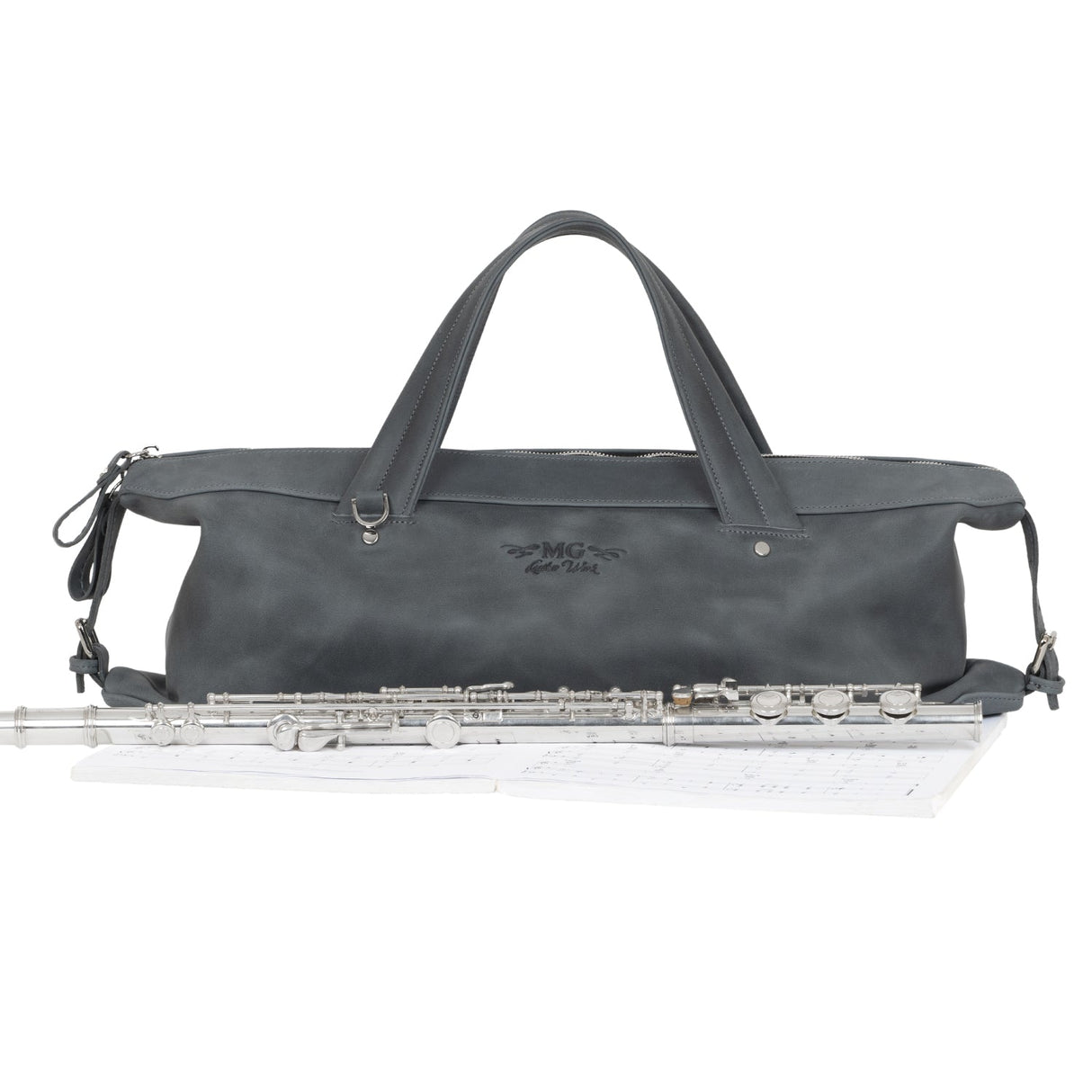 BAG FOR FLUTE | MODERN STYLE | Crazy Horse LEATHER