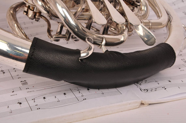 Horn guard made of extra soft and high-quality Italian leather