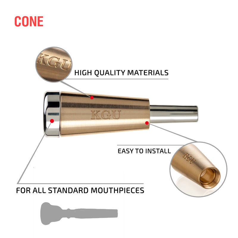 Special CONE Trumpet Mouthpiece Booster