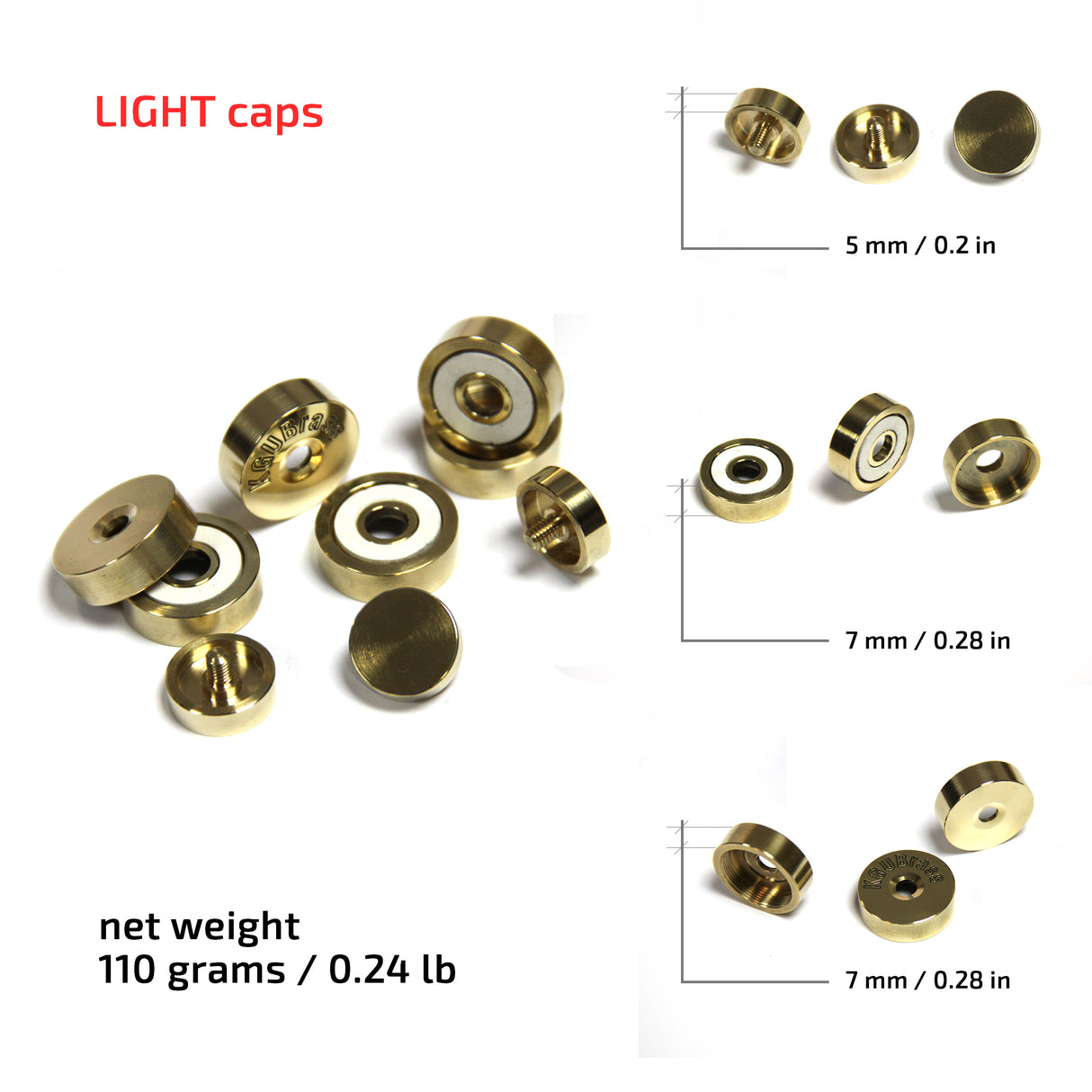 Trumpet LIGHT Trim kit. KGUmusic