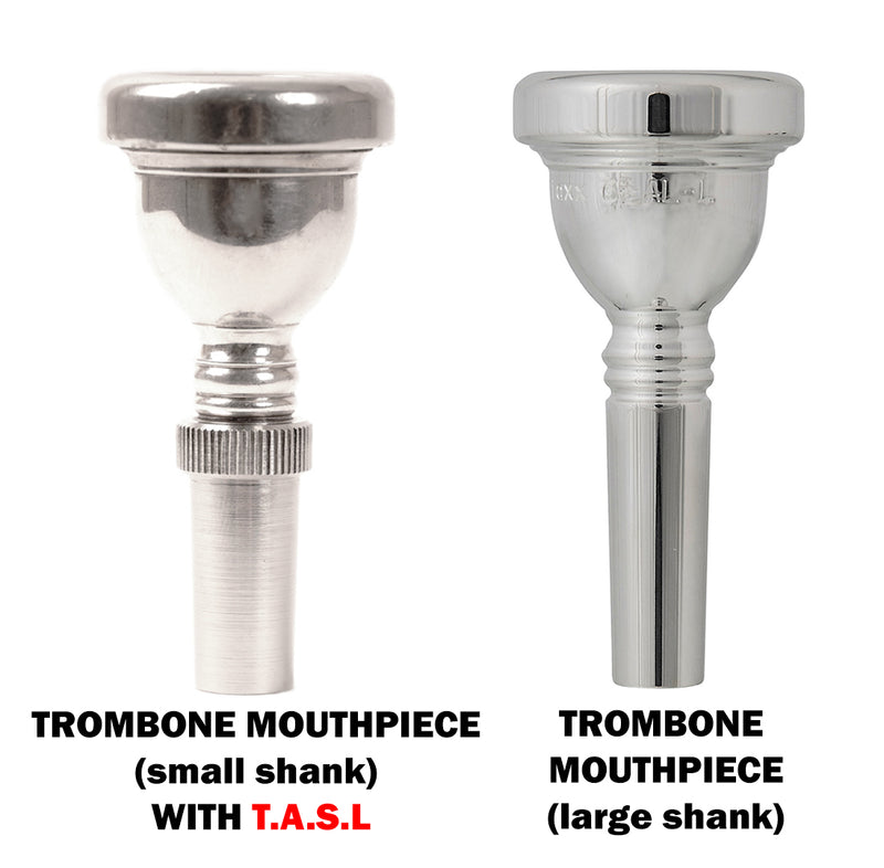 T.A.S.L - Trombone adapter for S. shank and L. shank mouthpiece. KGUmusic