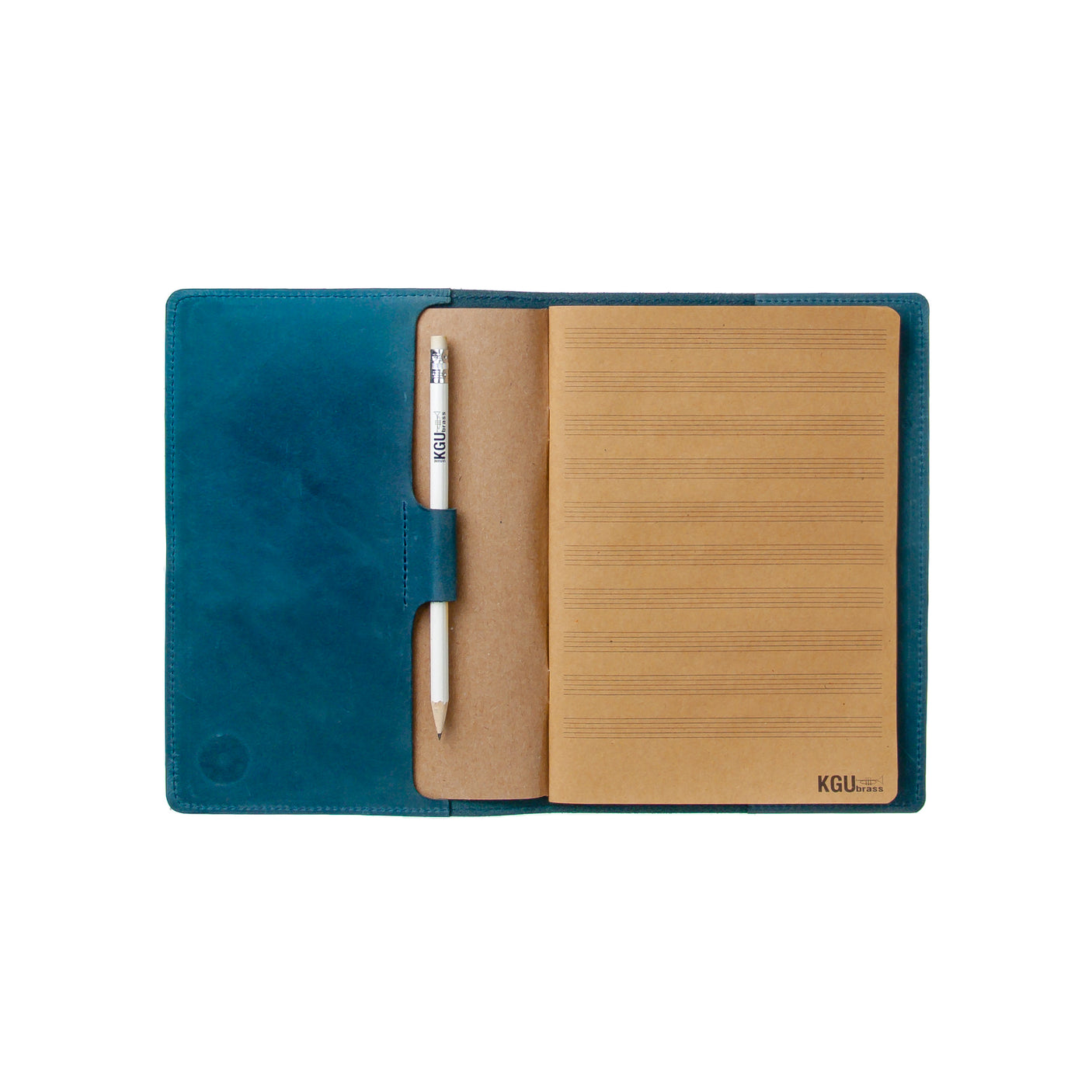 Music NoteBook with Leather Cover | KGUmusic