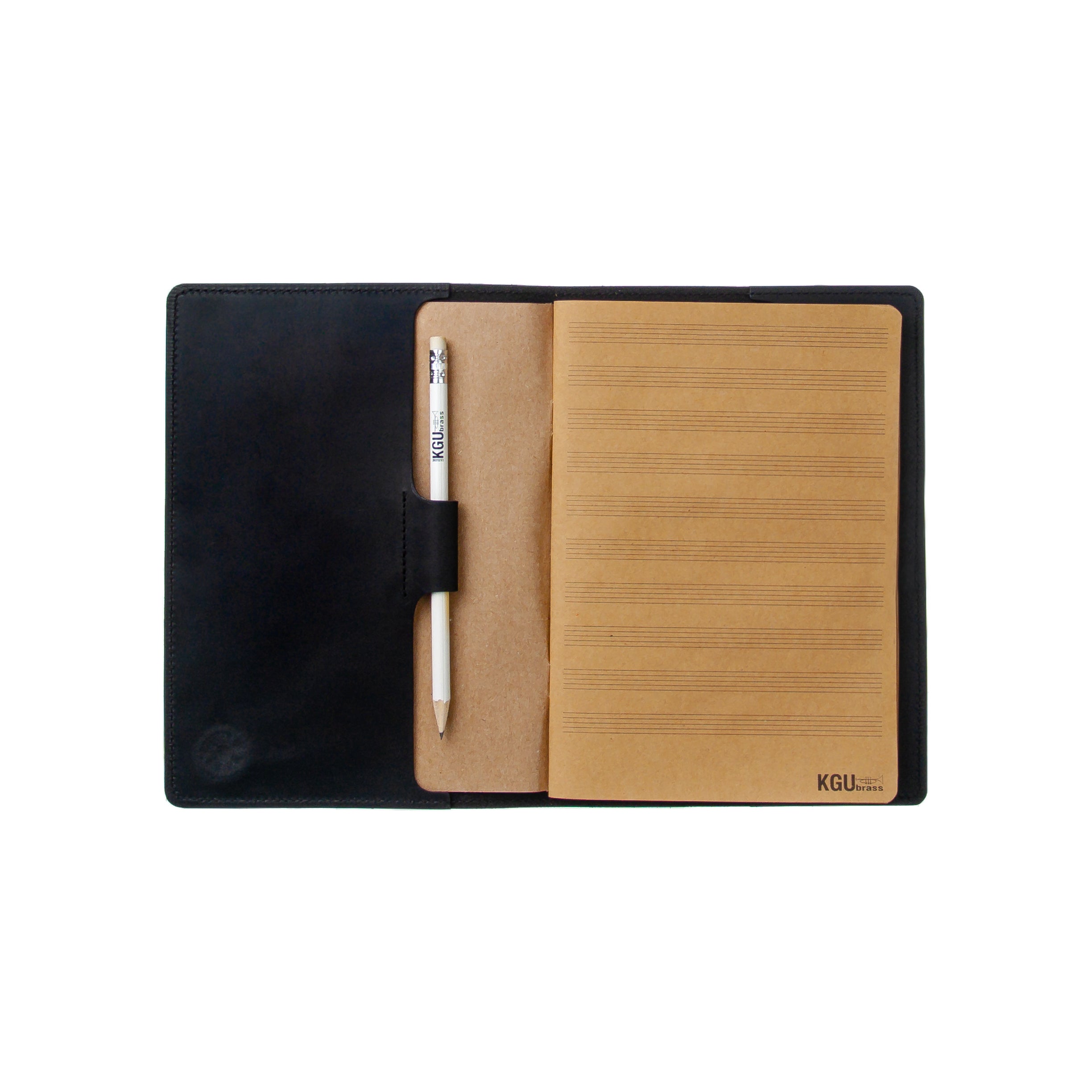 Music NoteBook with Leather Cover | KGUmusic