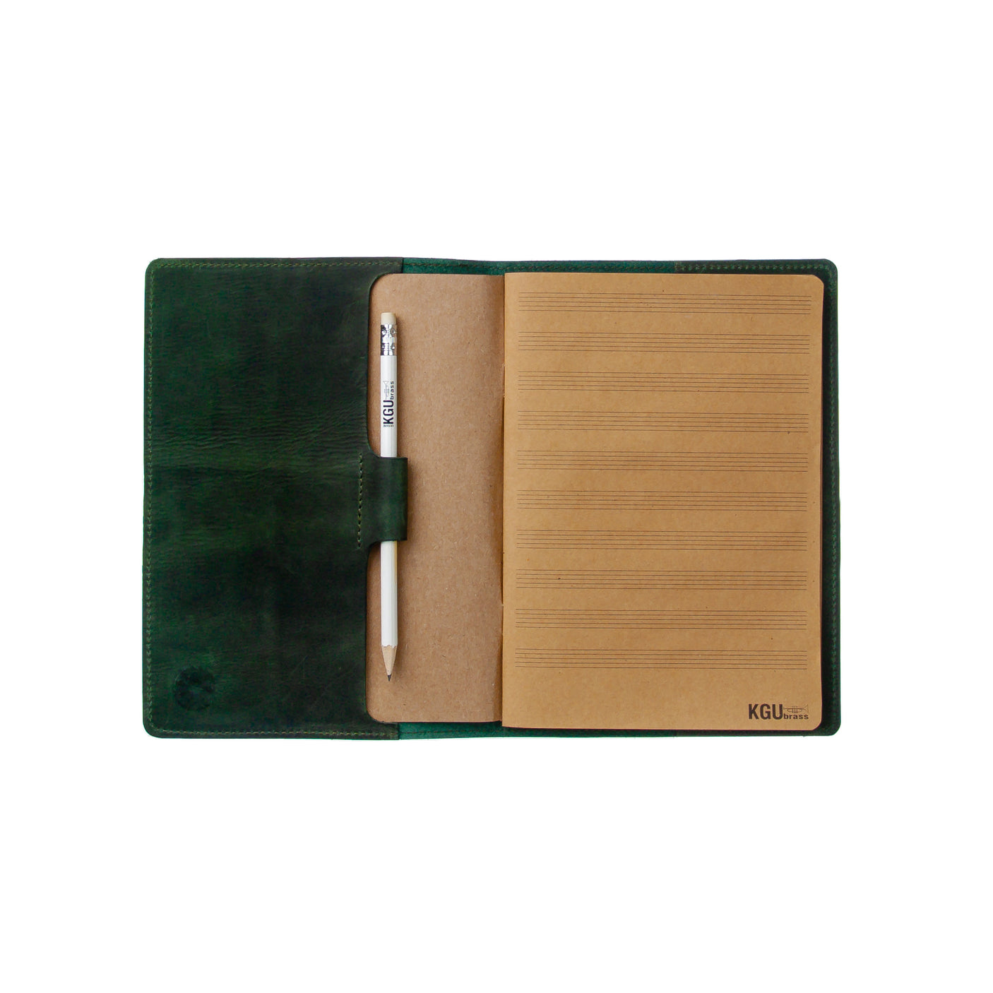 Music NoteBook with Leather Cover | KGUmusic