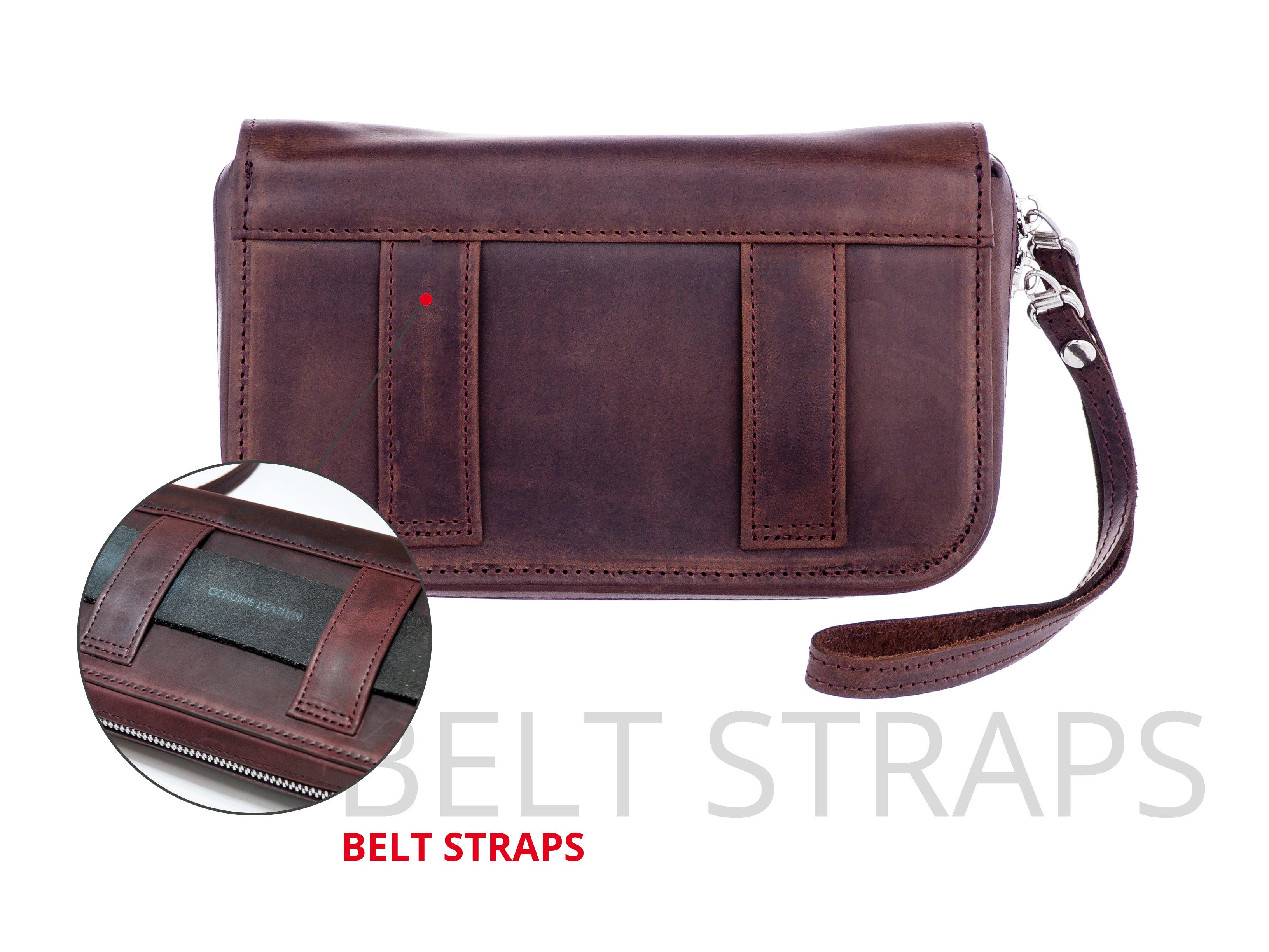 Stylish and durable pouch for trumpet mouthpieces, perfect for tours.