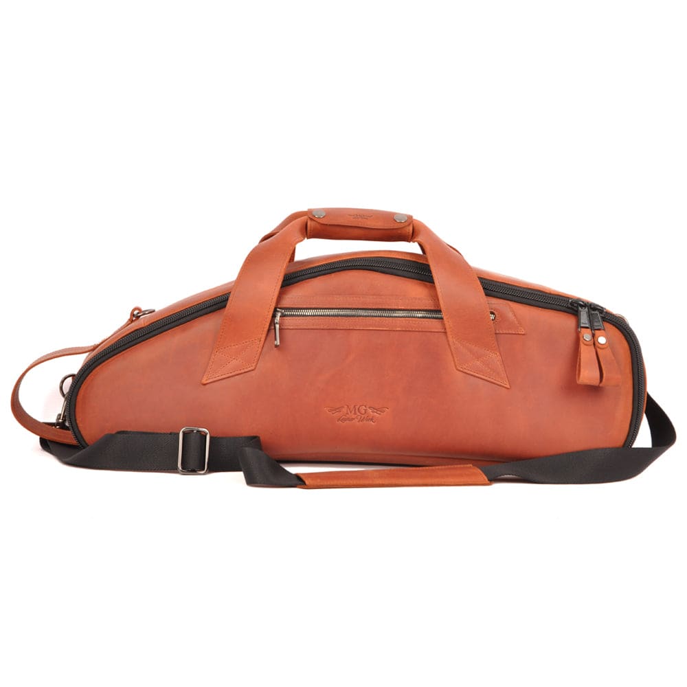 Gig Bag for Alto Saxophone | Genuine leather "Crazy Horse"