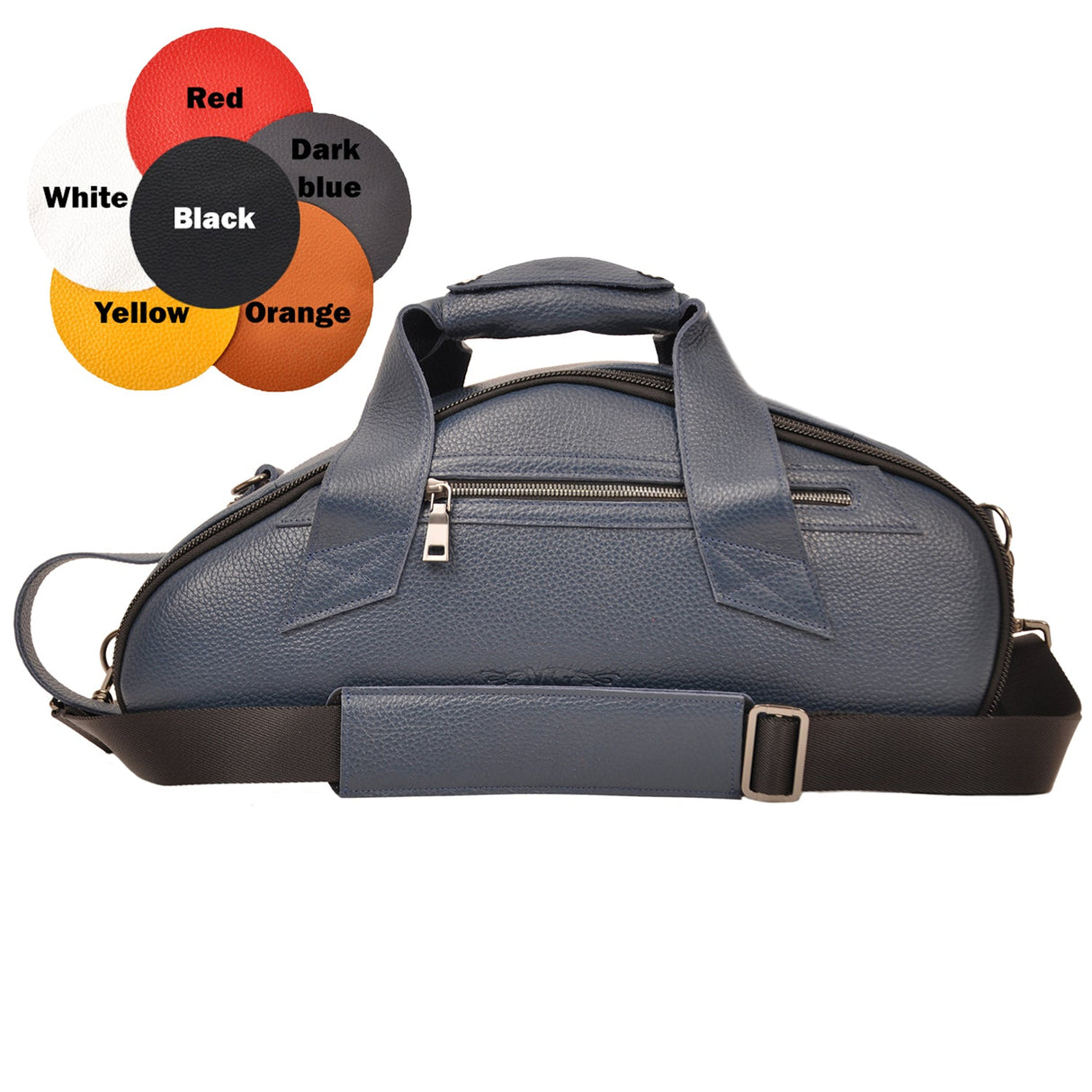 Gig Bag for Curved Soprano saxophone | Genuine leather "Flotar"