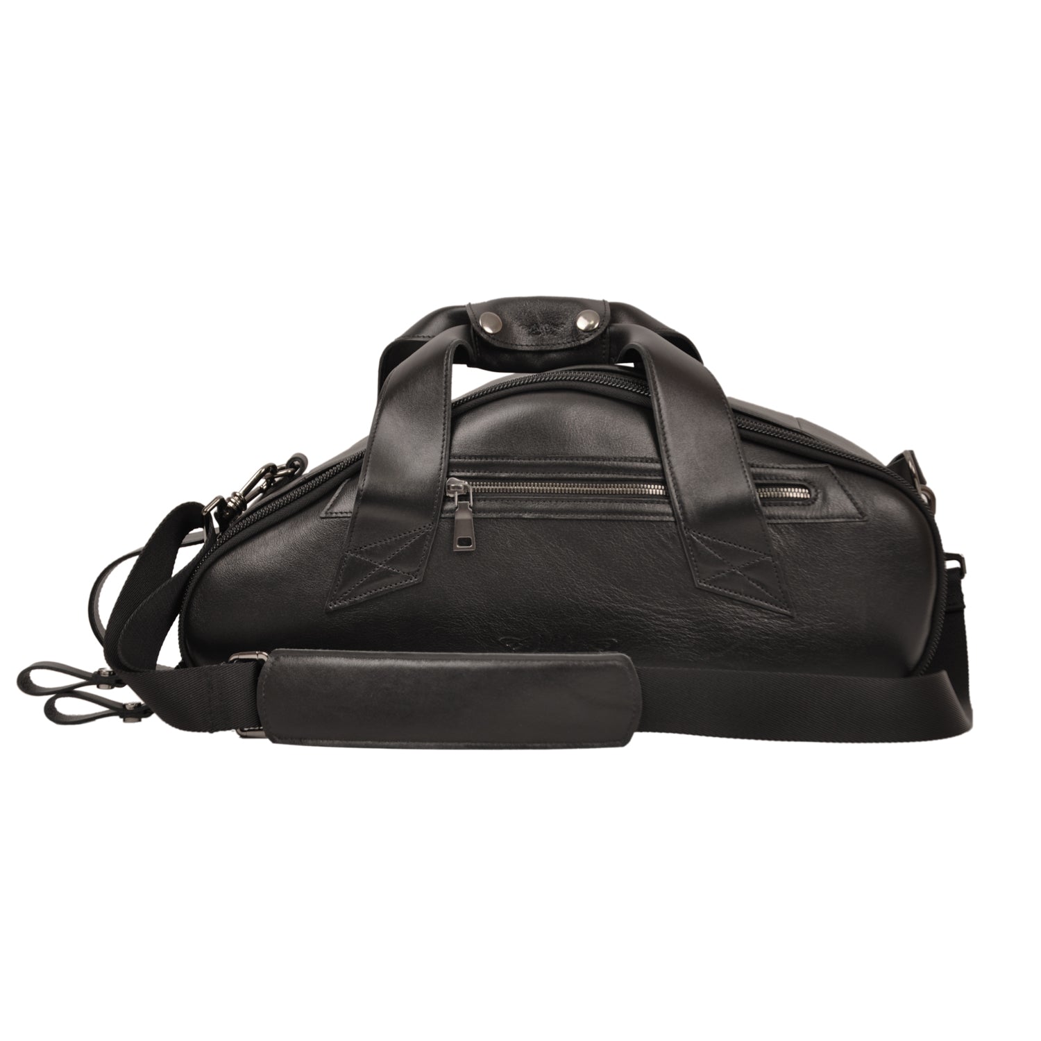 Gig Bag for Curved Soprano saxophone | Genuine leather "Detroit"