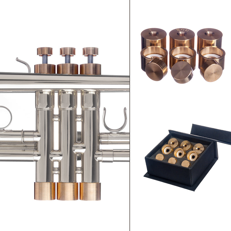 KGUBrass Custom trim kit for Bach Med. Raw Brass –