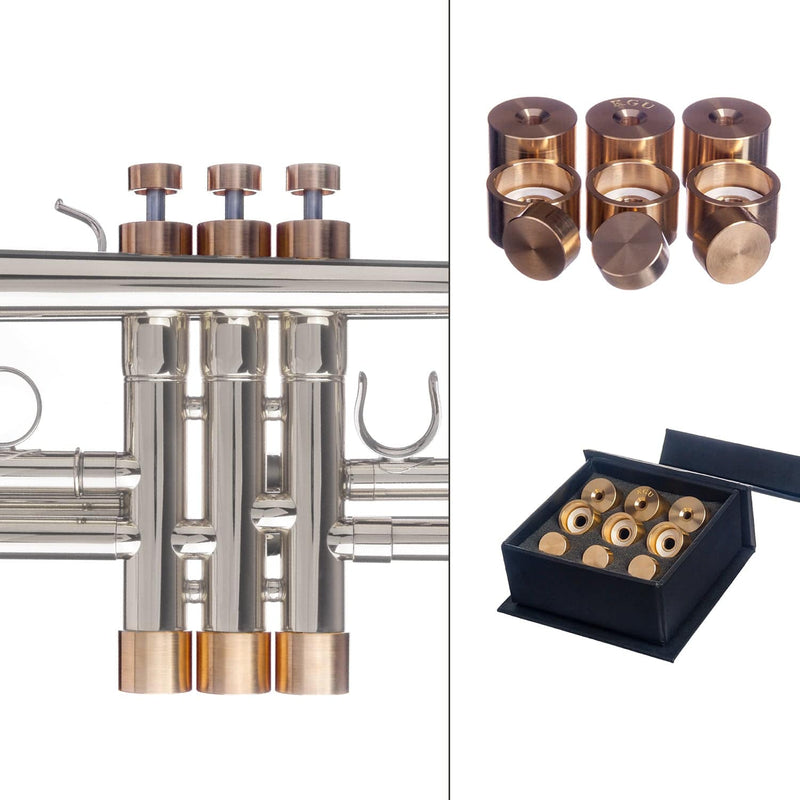 Trumpet HEAVY Trim kit Any Finishes / No stones (Valve Stem GIFT)