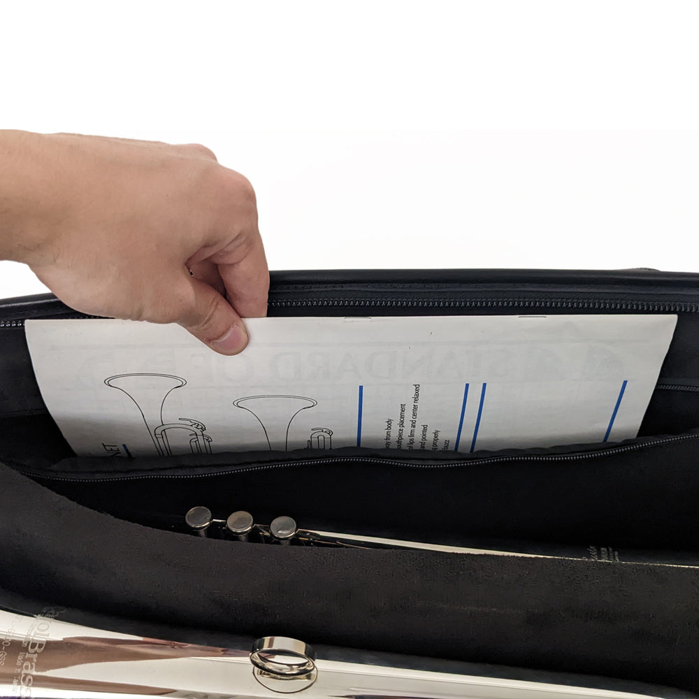 Gig bag for two or three Trumpet/Flugelhorn ▪ Detroit Leather