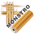 KGUmusic EXTRA HEAVY Bottom Valve Cap enhances trumpet tone and response.