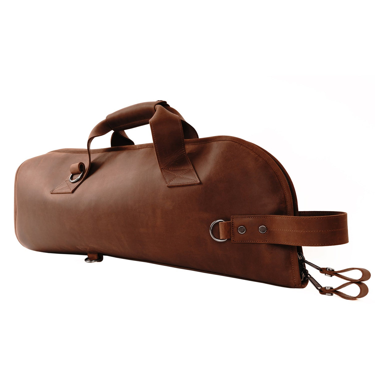Trumpet Single Gig Bag. Crazy Horse Leather