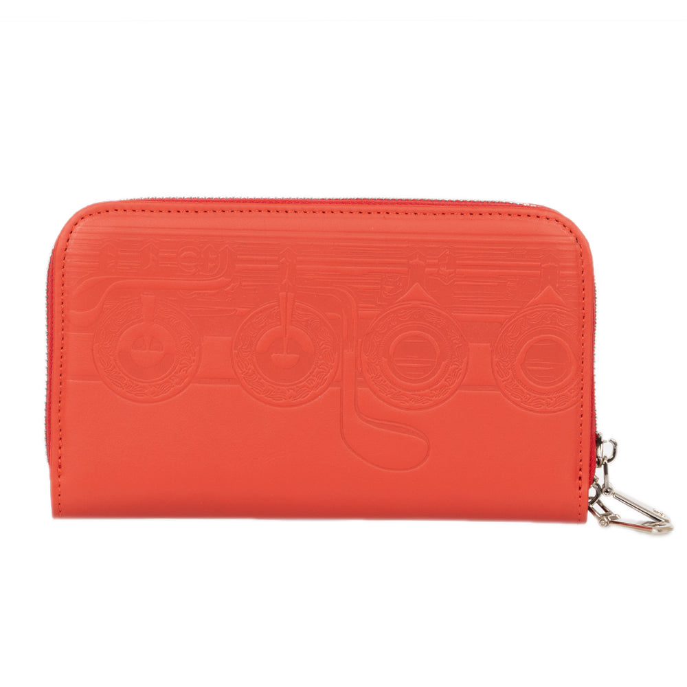 Genuine Leather wallet with Flute Embossing