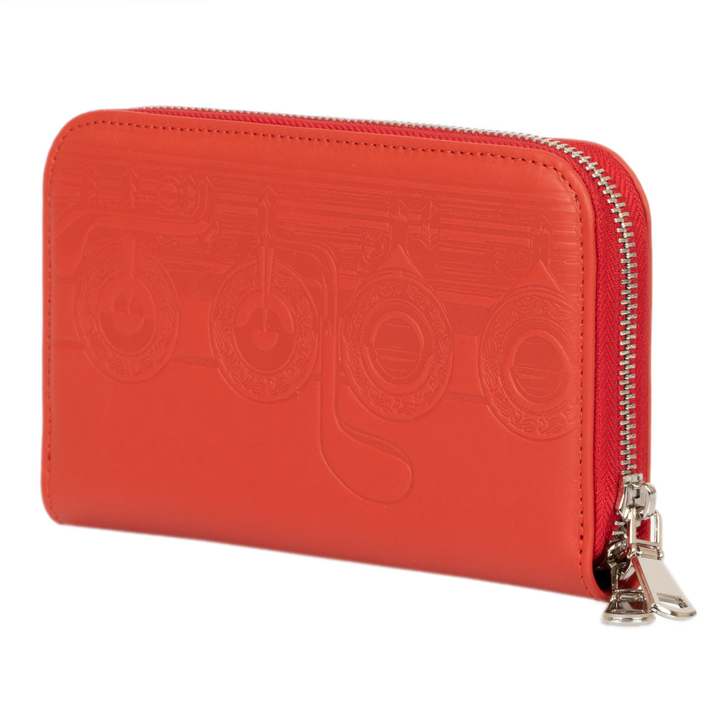 Genuine Leather wallet with Flute Embossing