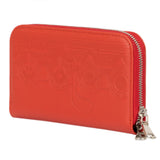 Genuine Leather wallet with Flute Embossing